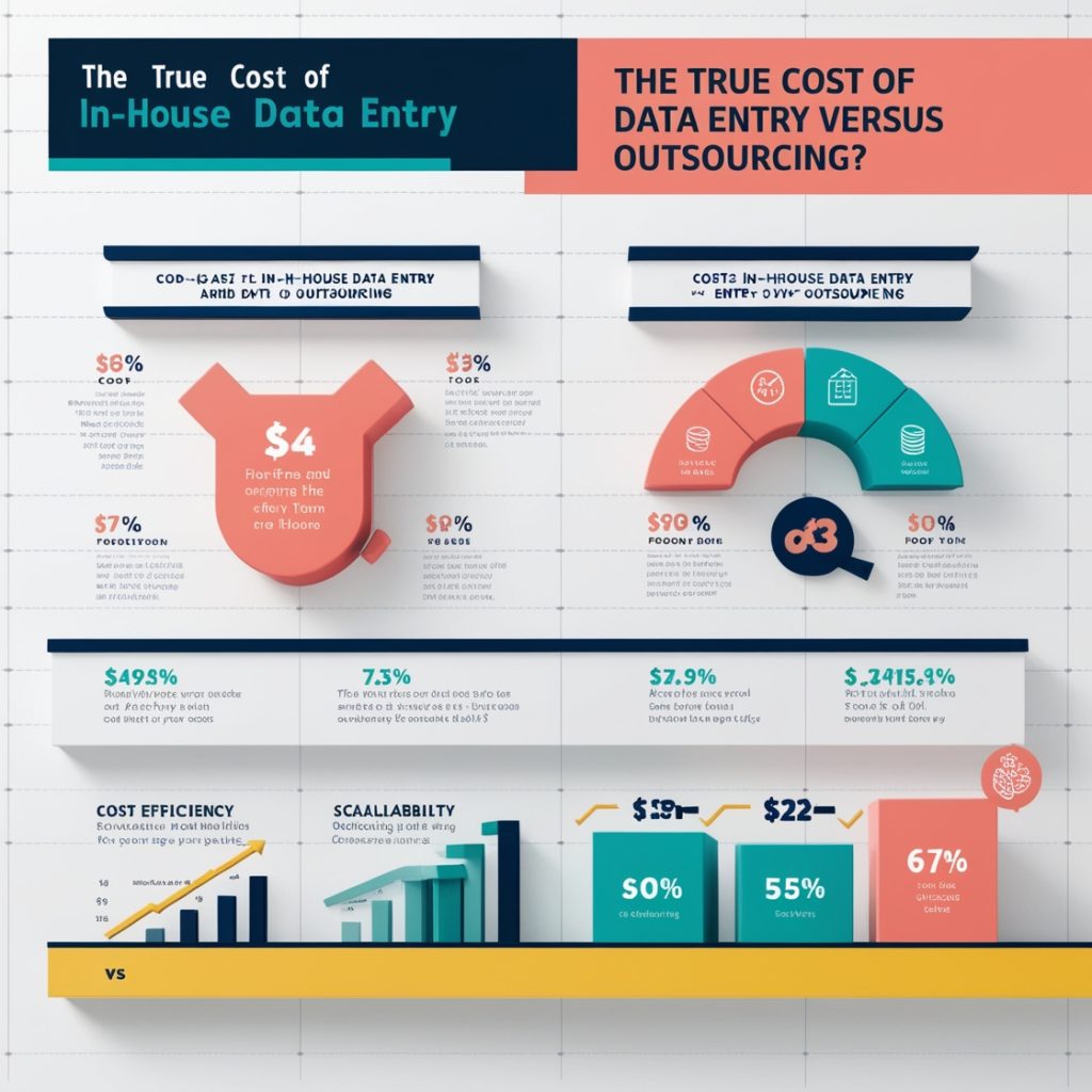 The True Cost of In-House Data Entry vs. Outsourcing: A Detailed Comparison