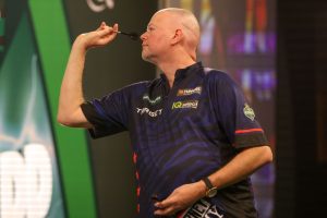 Five-time winner Raymond Van Barneveld OUT of PDC World Championship as Nick Kenny bursts into tears on Ally Pally stage