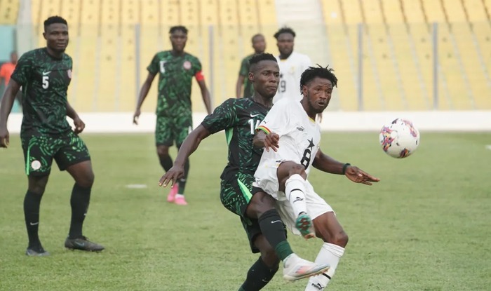 2024 CHAN Qualifiers: Super Eagles B battle Black Galaxies to goalless draw in Accra