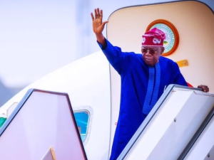 Tinubu returns to Nigeria from France, South Africa trips