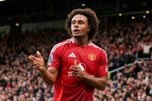 Joshua Zirkzee praises team-mates for ‘keeping my head up’ when Man Utd career looked over before it had truly begun