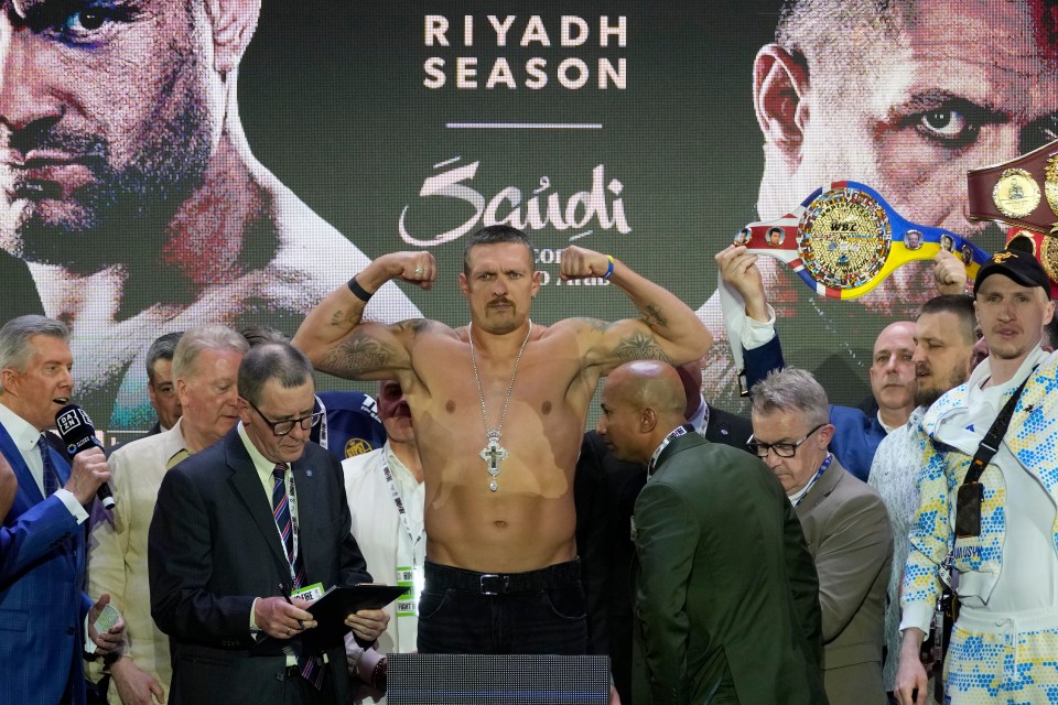 Tyson Fury vs Oleksandr Usyk 2 weigh in: What time is weigh in and how can I watch for FREE?