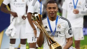 Kylian Mbappe Celebrates 2nd Title Win For Real Madrid