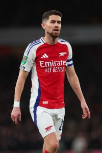 Dramatic moment Prem ace Jorginho’s fiancee confronts woman in late-night doorstep showdown over Arsenal star