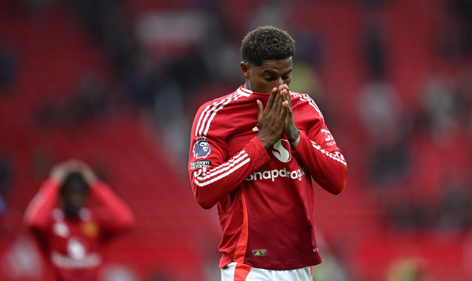 Marcus Rashford out of Man Utd squad AGAIN for Bournemouth clash.. days after being dumped by girlfriend