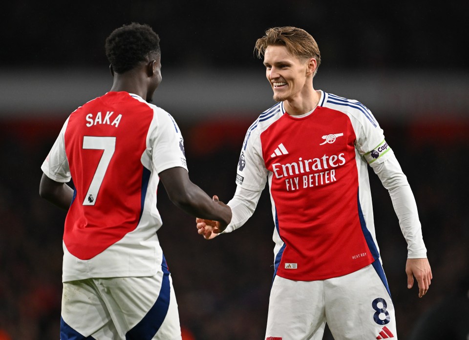 Incredible stats show telepathy between Saka and Odegaard, now Arteta wants them to emulate two legends of the game