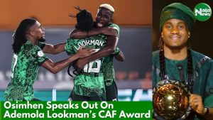 Osimhen Ends Rumours Of Bad Blood With CAF POTY Winner Ademola Lookman