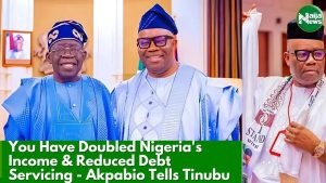 You Have Doubled Nigeria’s Income, Reduced Debt Servicing – Akpabio Tells Tinubu