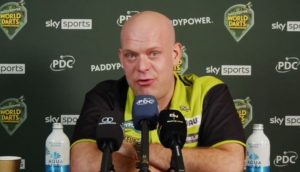 Michael van Gerwen pays tearful tribute to darts legend Wayne Mardle’s wife Donna after tragic death aged 52