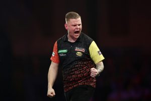 ‘I can’t listen to it’ – Darts star pokes fun at rival’s ‘irrelevant’ interviews and claims he ‘needs media training’