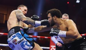 Moses Itauma leaves Demsey McKean folded on the canvas with brutal first-round KO on Fury vs Usyk undercard