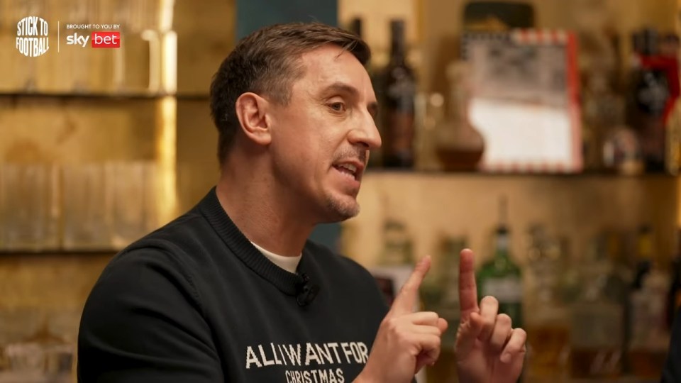 ‘He could have done many things’ – Gary Neville reveals gym run-in with Liverpool star after brutal commentary insult