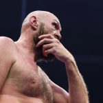 Tyson Fury storms out of ring and snubs interview after he is shown judges’ scorecards for Oleksandr Usyk defeat