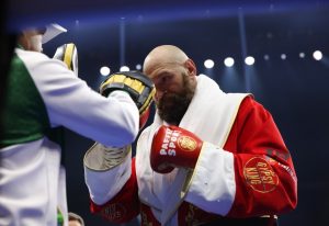 ‘People are paying for this s***’ – Fans fume as Dazn boxing stream GOES DOWN for Tyson Fury vs Oleksandr Usyk